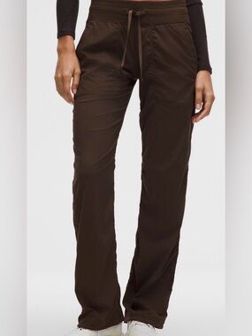 lululemon studio pants 0 in espresso
